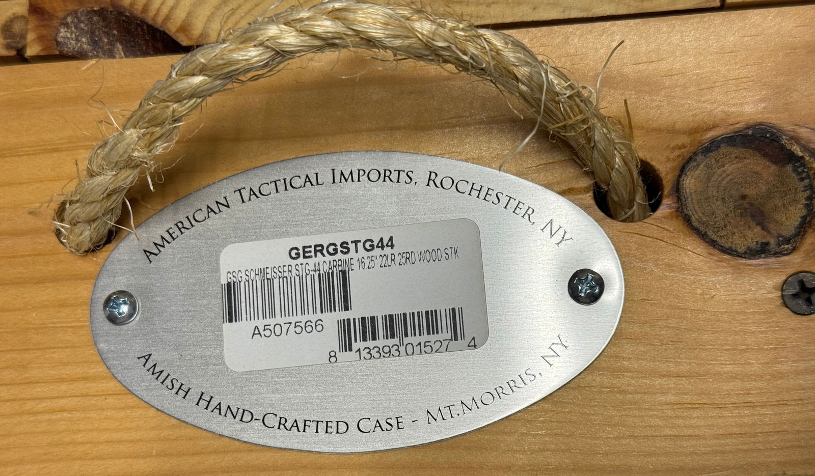 NIB American Tactical GSG-STG44 .22 LR Semi-Automatic Rifle in Crate with Extras - 4