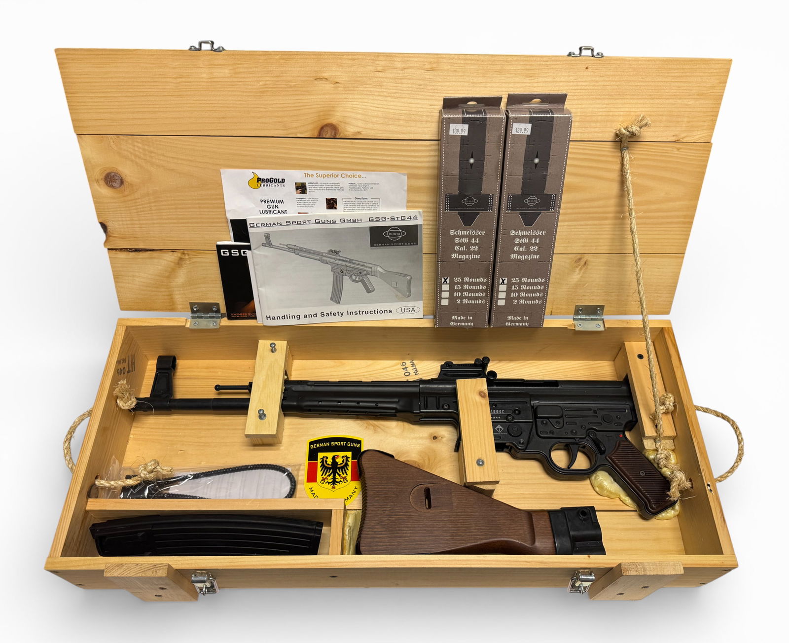 NIB American Tactical GSG-STG44 .22 LR Semi-Automatic Rifle in Crate with Extras - 5