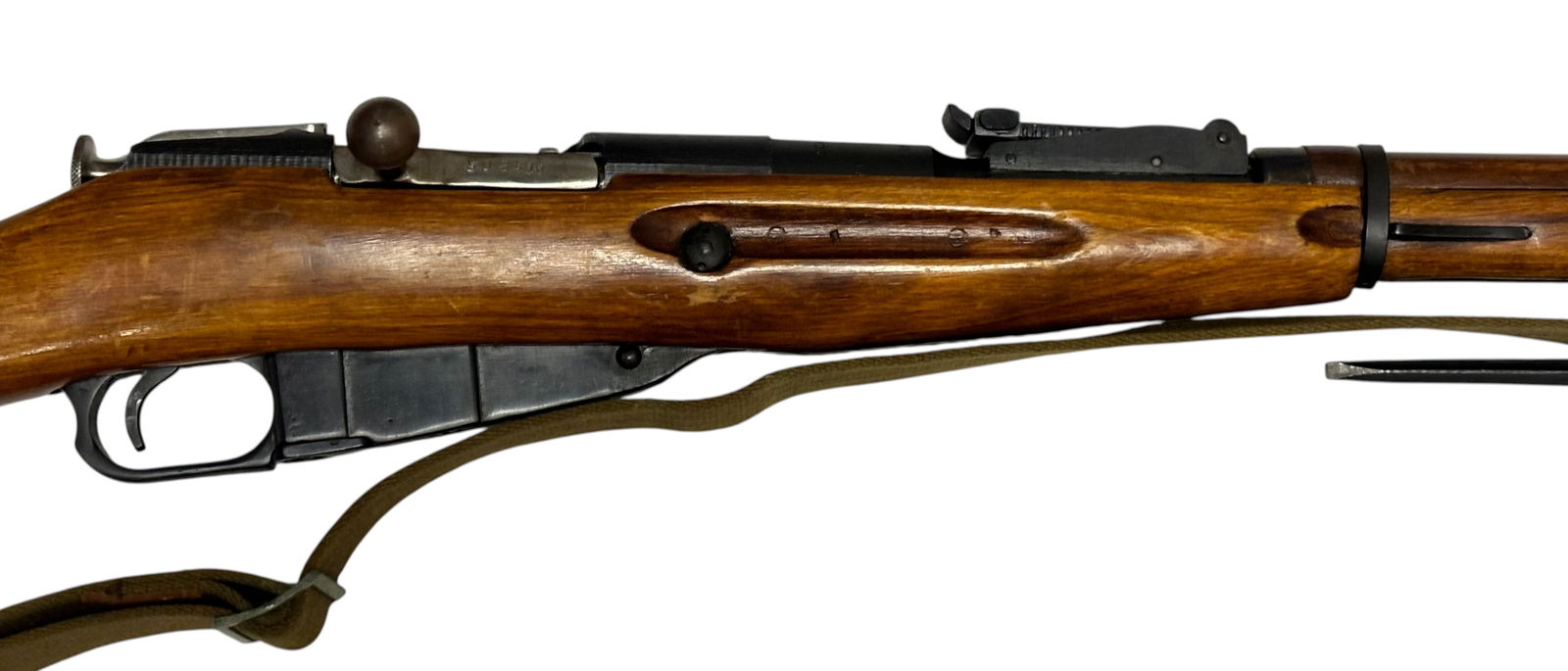 Excellent WWII 1943 Izhevsk M91/30 Mosin-Nagant 7.62x54r Rifle with Bayonet - 10