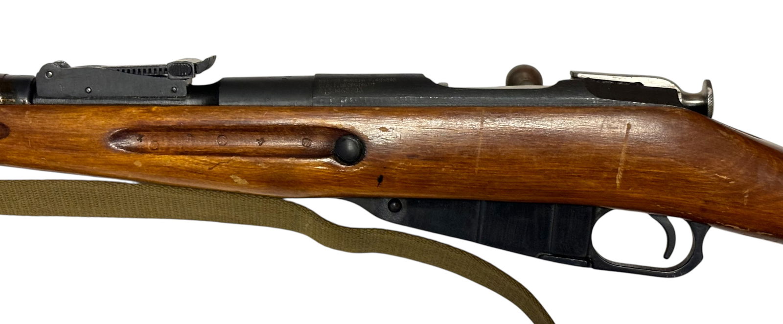 Excellent WWII 1943 Izhevsk M91/30 Mosin-Nagant 7.62x54r Rifle with Bayonet - 14