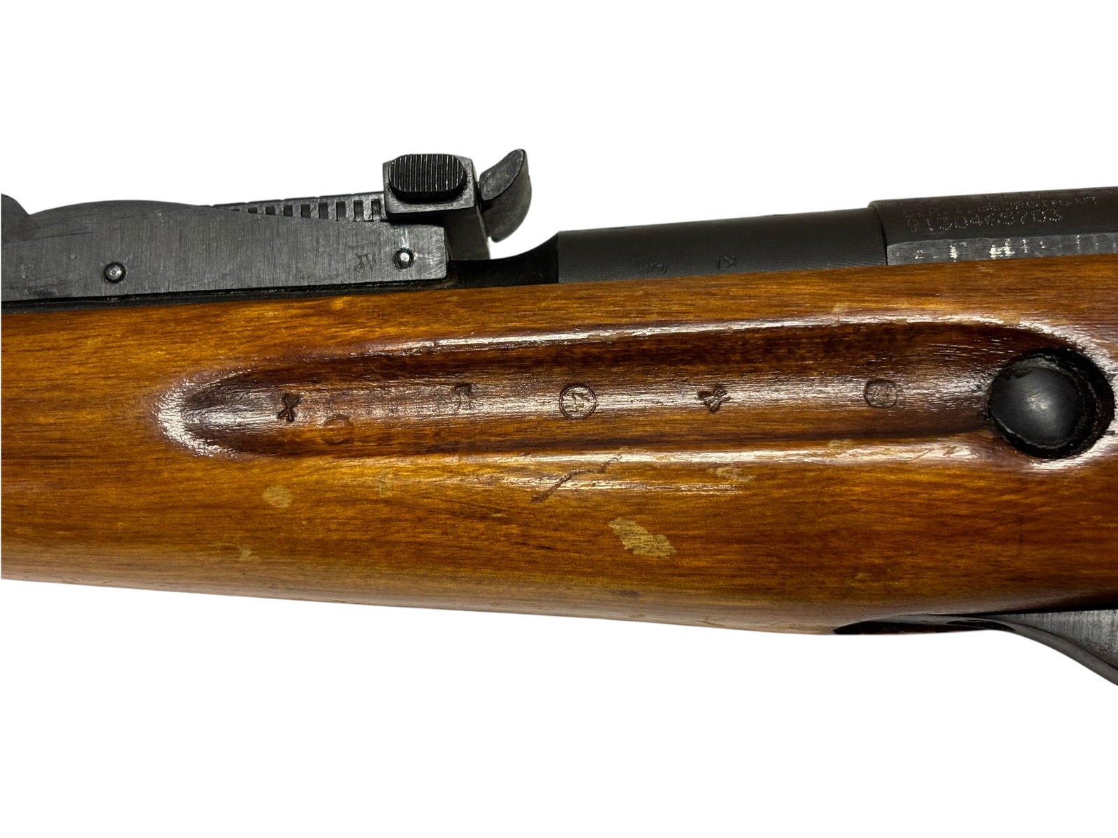 Excellent WWII 1943 Izhevsk M91/30 Mosin-Nagant 7.62x54r Rifle with Bayonet - 16