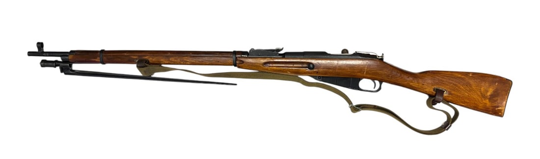 Excellent WWII 1943 Izhevsk M91/30 Mosin-Nagant 7.62x54r Rifle with Bayonet - 2