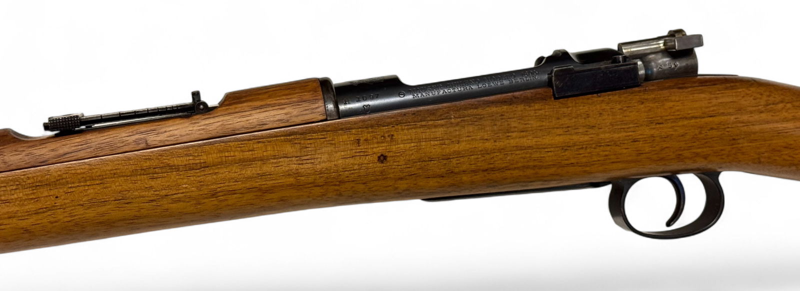 Excellent Antique Loewe Model 1895 Chilean 7mm Mauser Bolt Action Rifle (1 of 20)