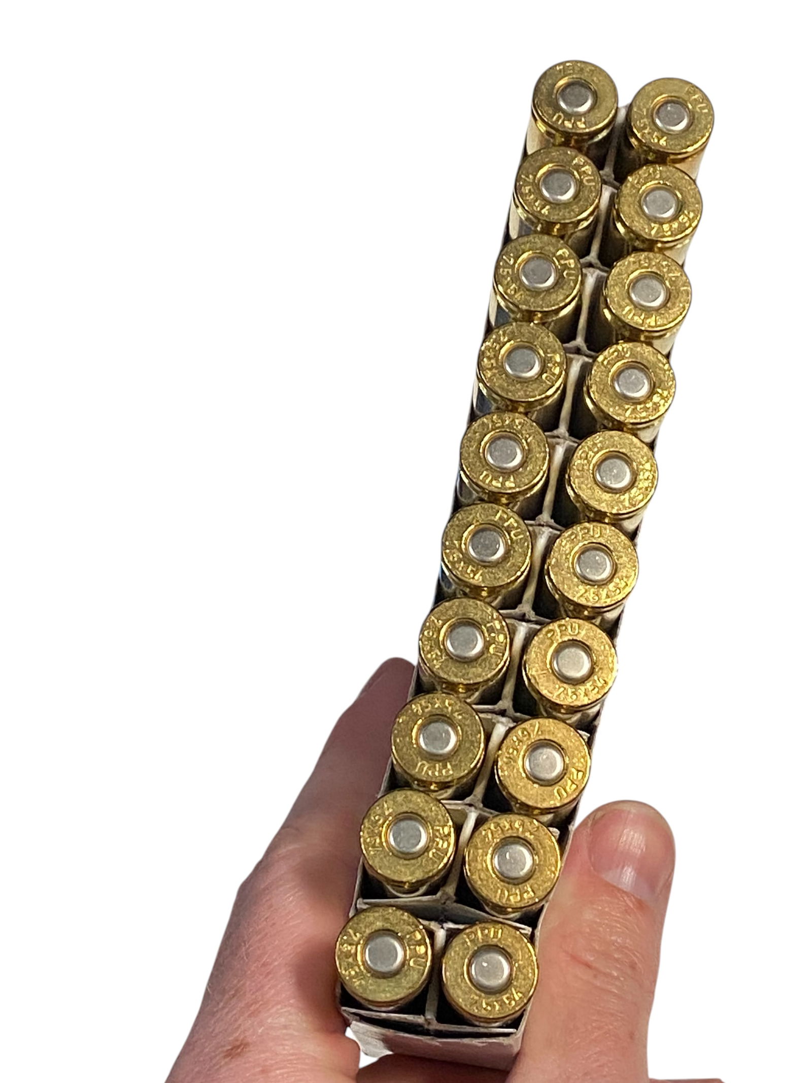 NIB 7.5x54mm FRENCH 139gr. FMH PPU Rifle Line Ammunition - 2