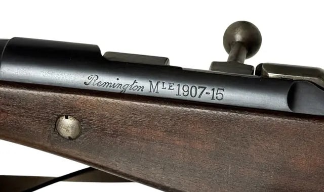 Rare MINT French WWI Remington Model 1907-15 Berthier 8mm Lebel Bolt Action Rifle - 4