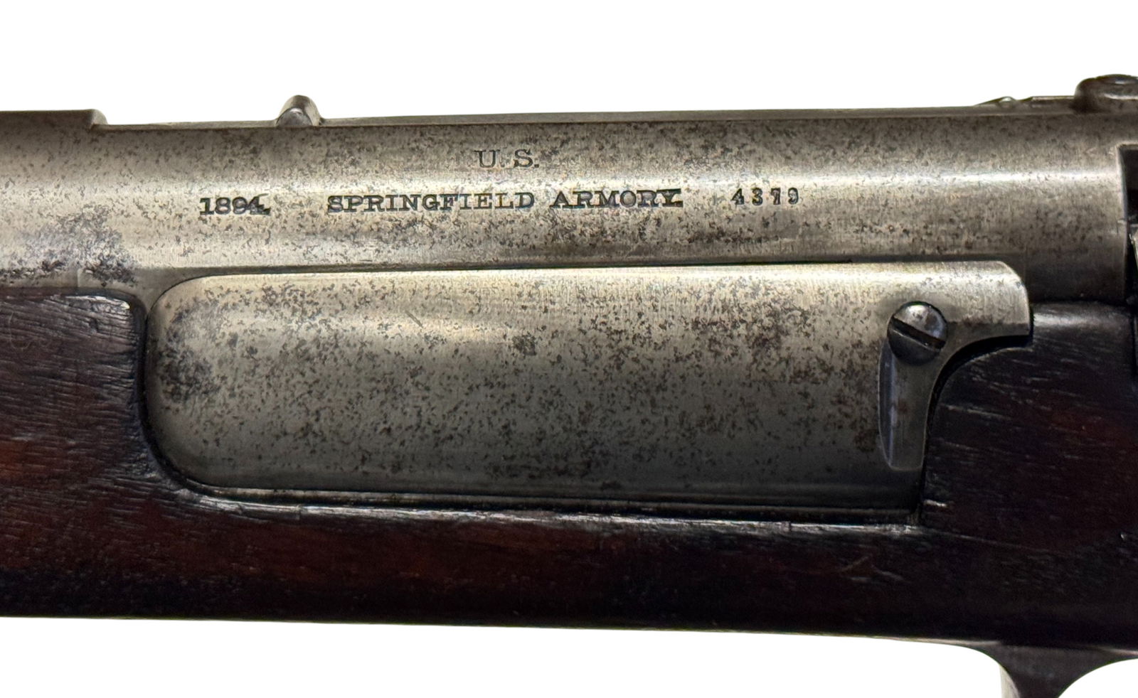 Early Antique 1895 US Springfield Amory Model 1894 .30-40 Krag-Jorgenson Bolt Action Rifle - 3