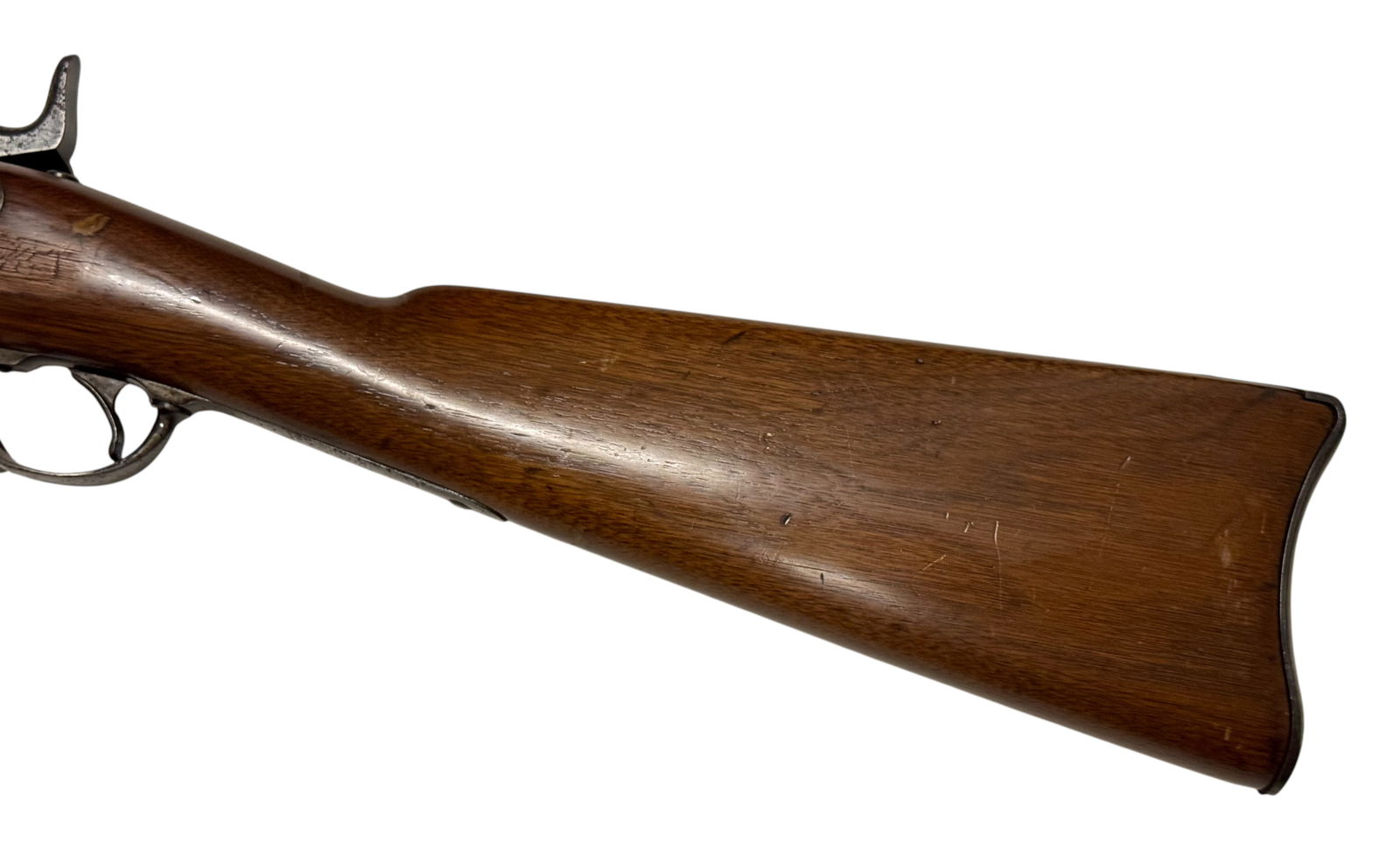 Antique 1884 US Springfield M1873 "Company B / 10 US Cavalry Regiment" .45-70 Trapdoor Rifle - 11