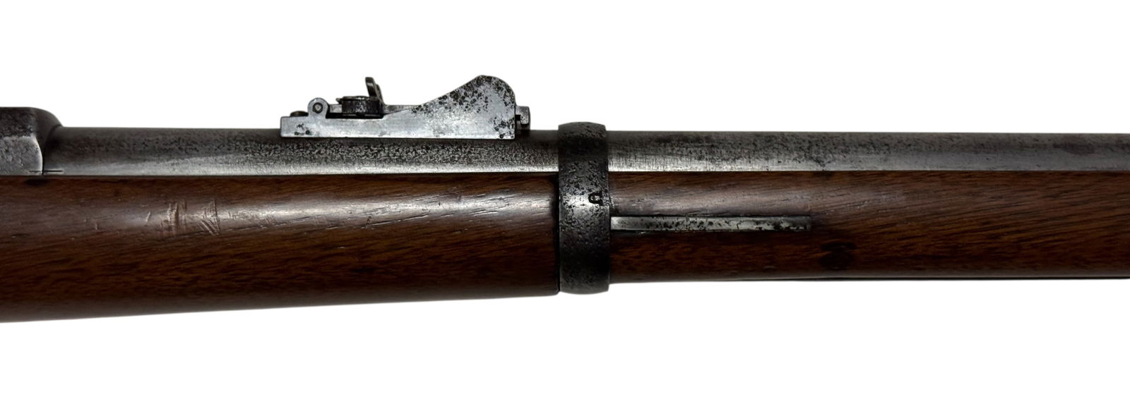 Antique 1884 US Springfield M1873 "Company B / 10 US Cavalry Regiment" .45-70 Trapdoor Rifle - 6