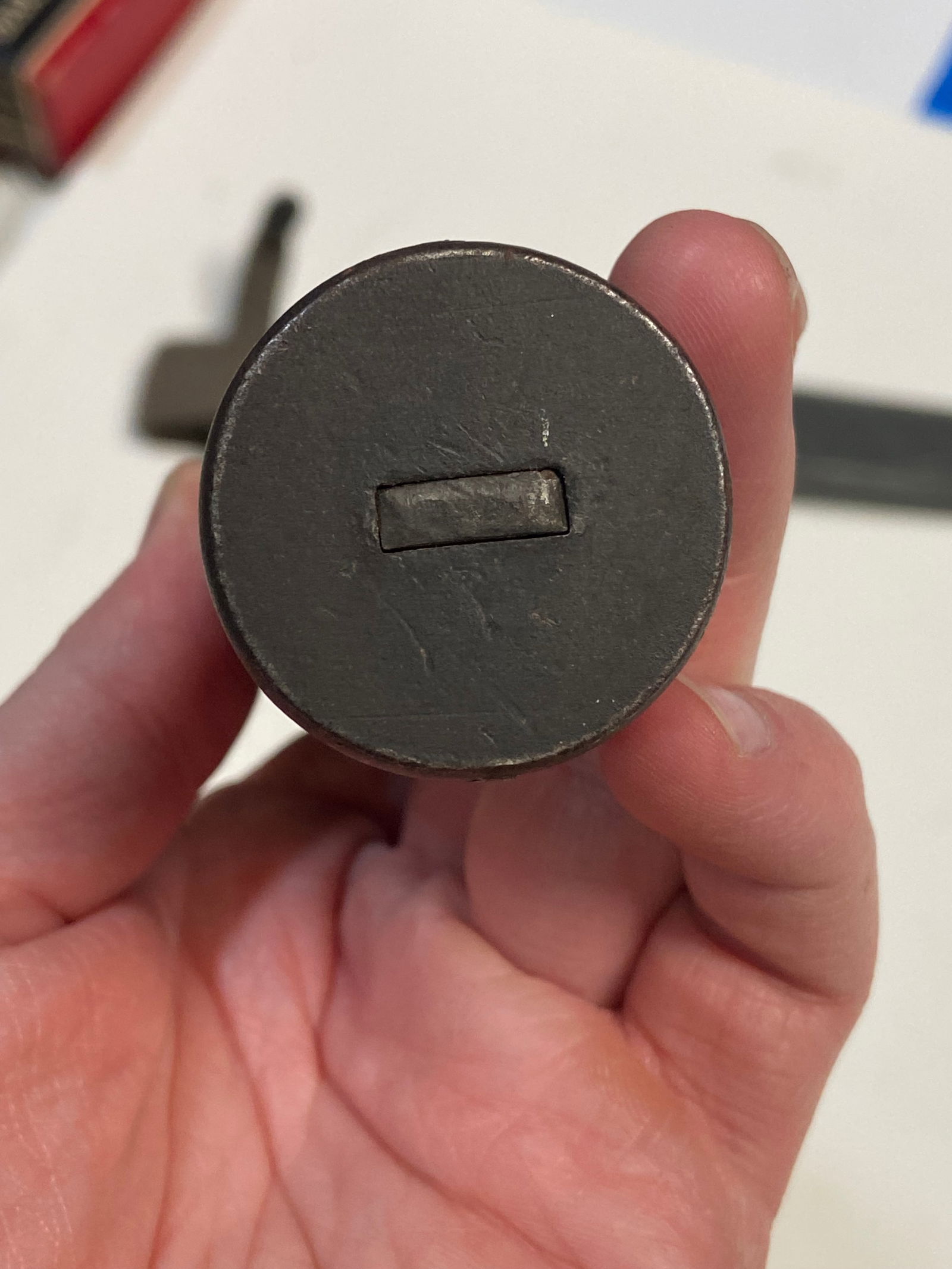 WWII USN Mark 2 Knife by Camillus, N.Y. with Correct USN MK.2 Scabbard - 7