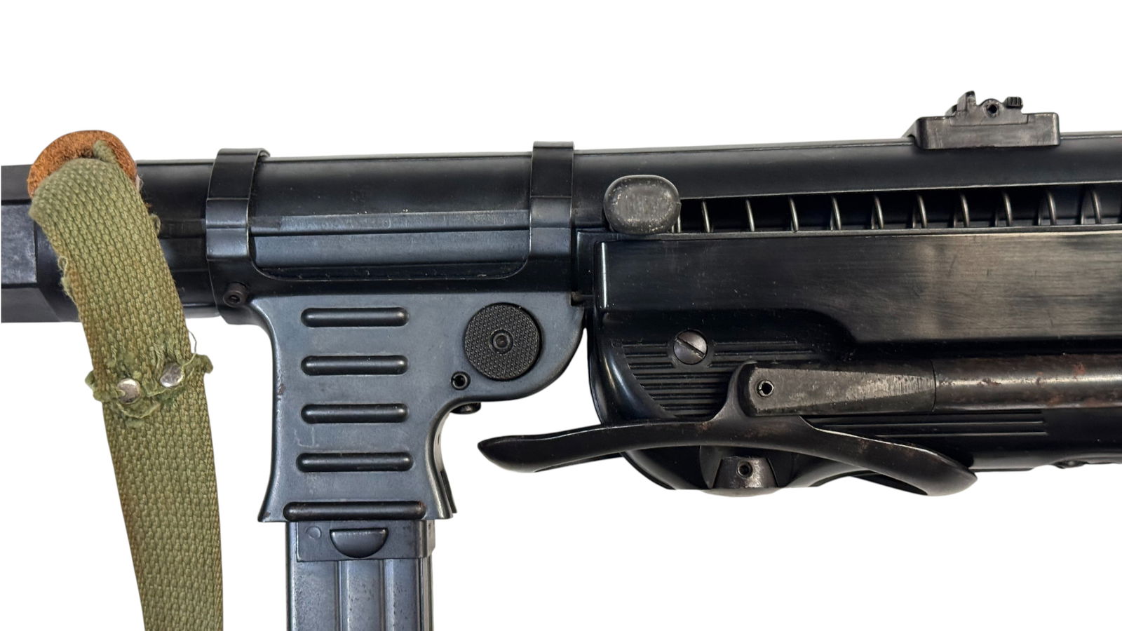 Rare Desirable MGC 1968 Tokyo Japan Replica German MP40 Submachine Gun w/ Original Magazine & Sling - 7