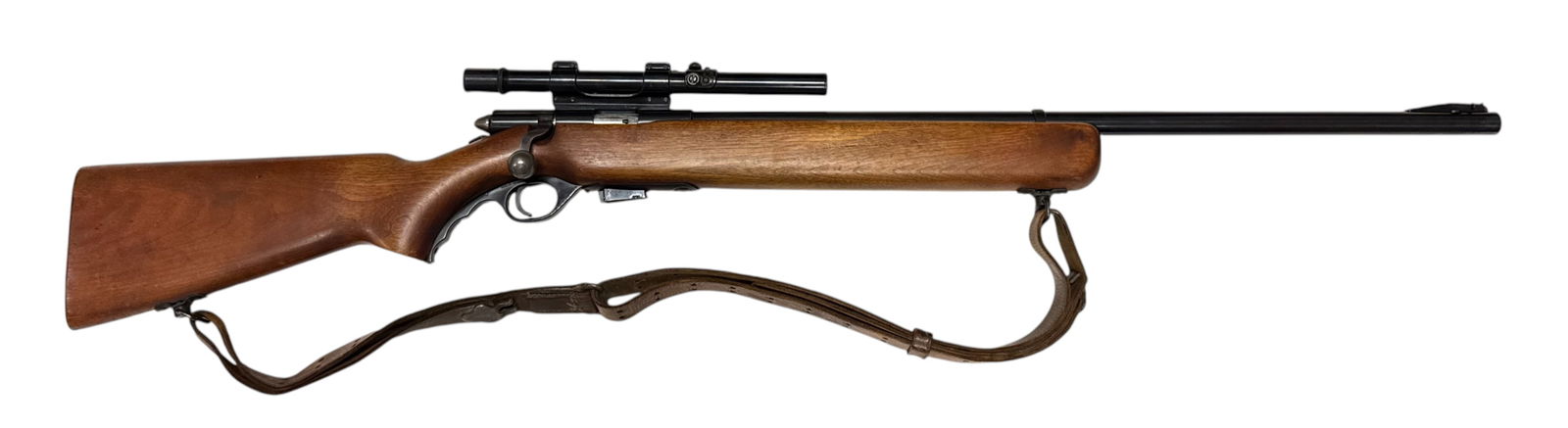 Excellent Mossberg Model 44 US .22 LR Bolt Action Magazine Rifle with Scope (1 of 17)