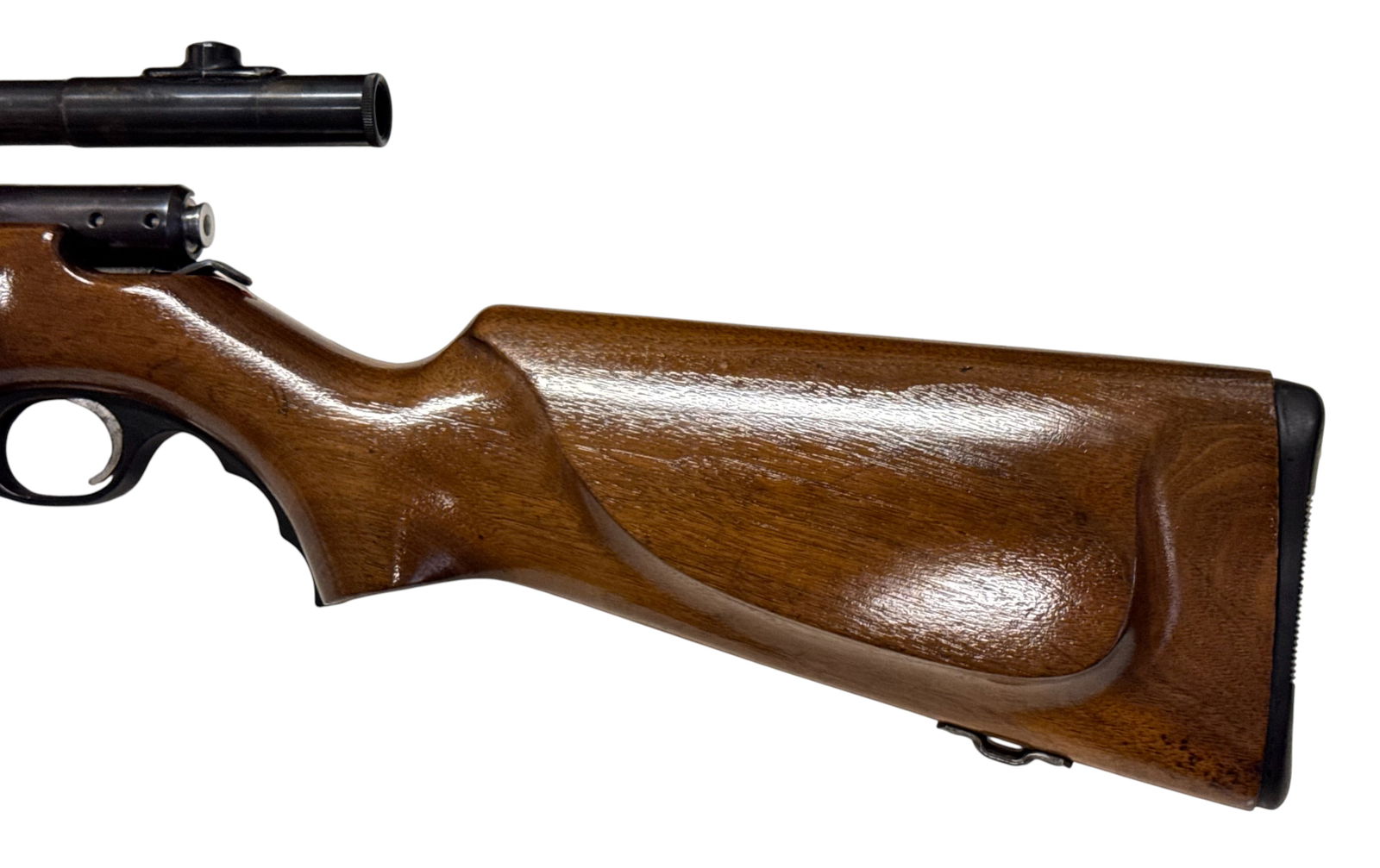 Mossberg Model 46B .22 S-L-LR Bolt Action Rifle w/ an Original Mossberg M4D Four Power Scope - 7