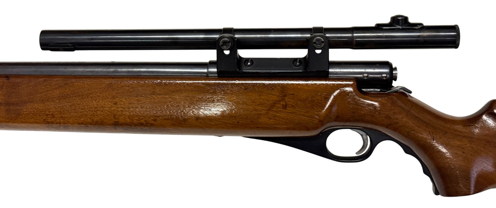 Mossberg Model 46B .22 S-L-LR Bolt Action Rifle w/ an Original Mossberg M4D Four Power Scope - 8