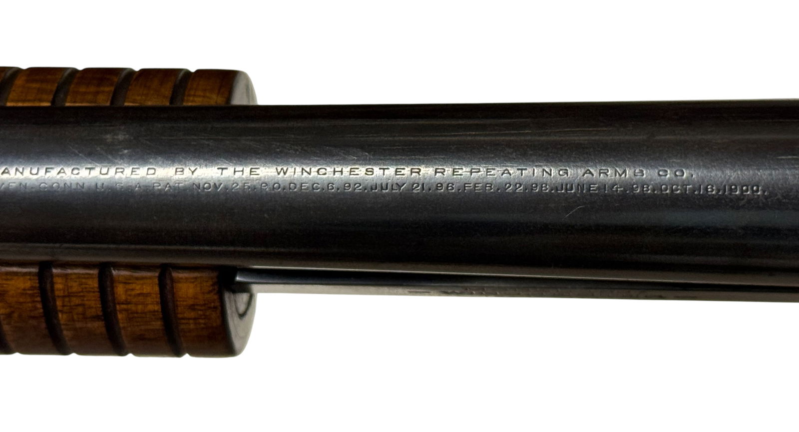 1904 Winchester Model 1897 12 GA. Pump Action Slamfire Shotgun - 15