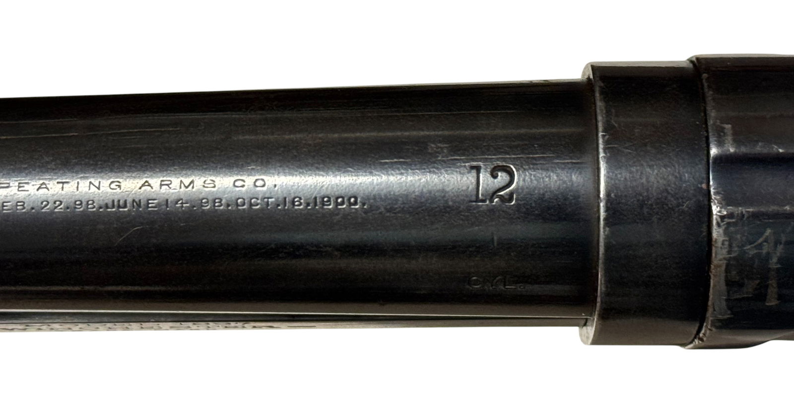 1904 Winchester Model 1897 12 GA. Pump Action Slamfire Shotgun - 16