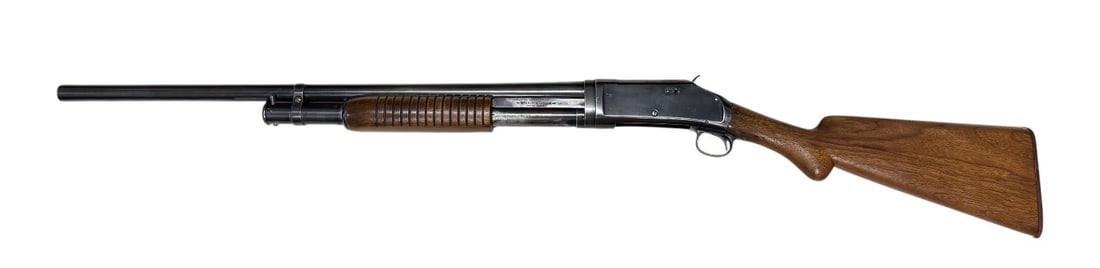 1904 Winchester Model 1897 12 GA. Pump Action Slamfire Shotgun (1 of 19)