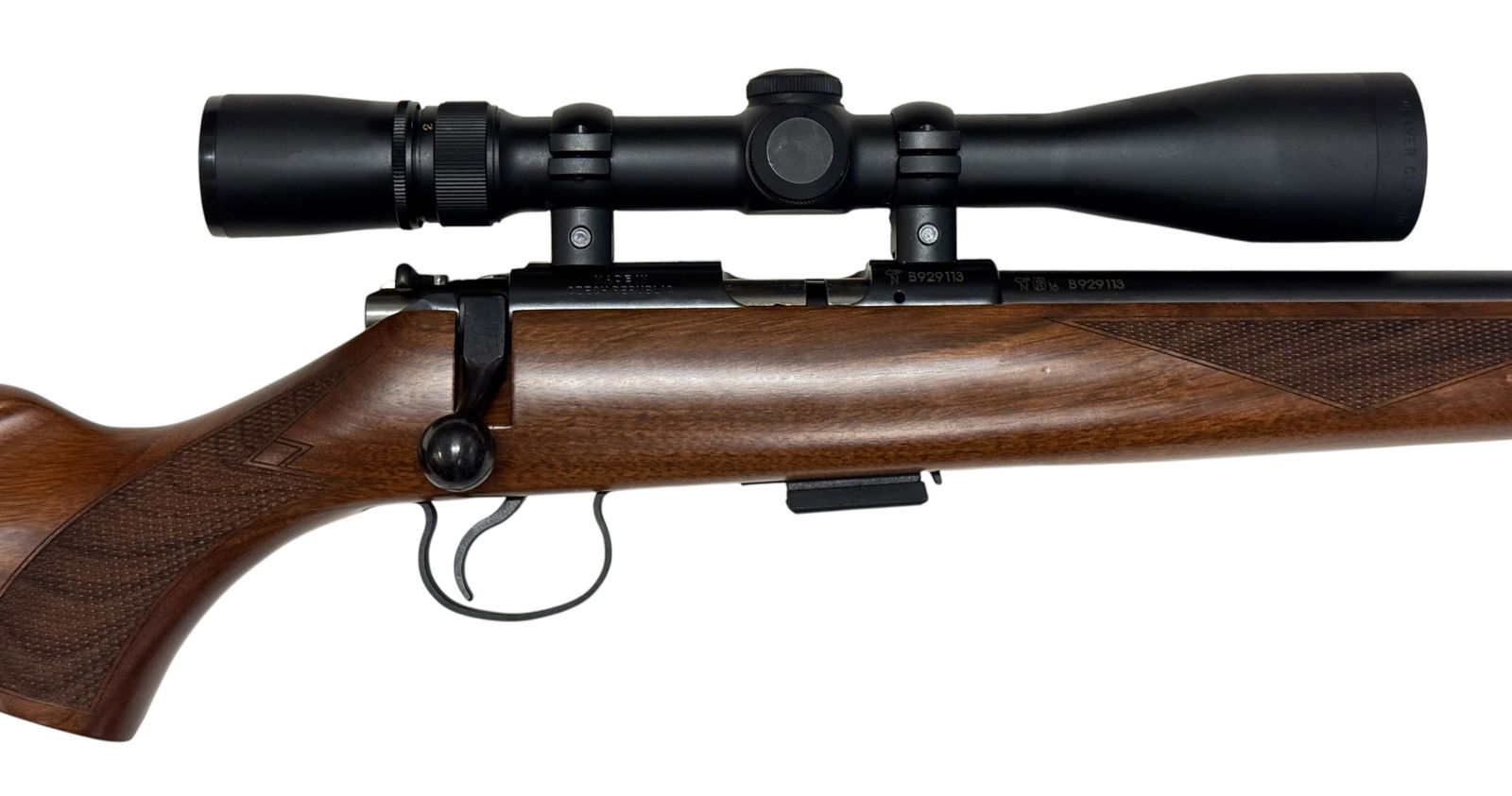 Excellent 2016 CZ 455 .22 LR Bolt Action Magazine Rifle with Scope - 13