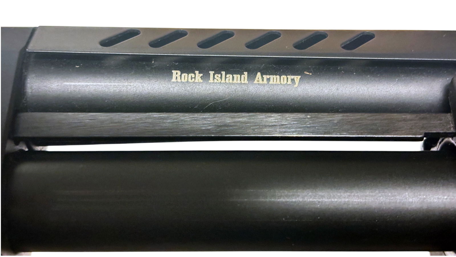 Excellent RIA VRPA40 12 GA. Pump Action Tactical Magazine Fed Shotgun - 6