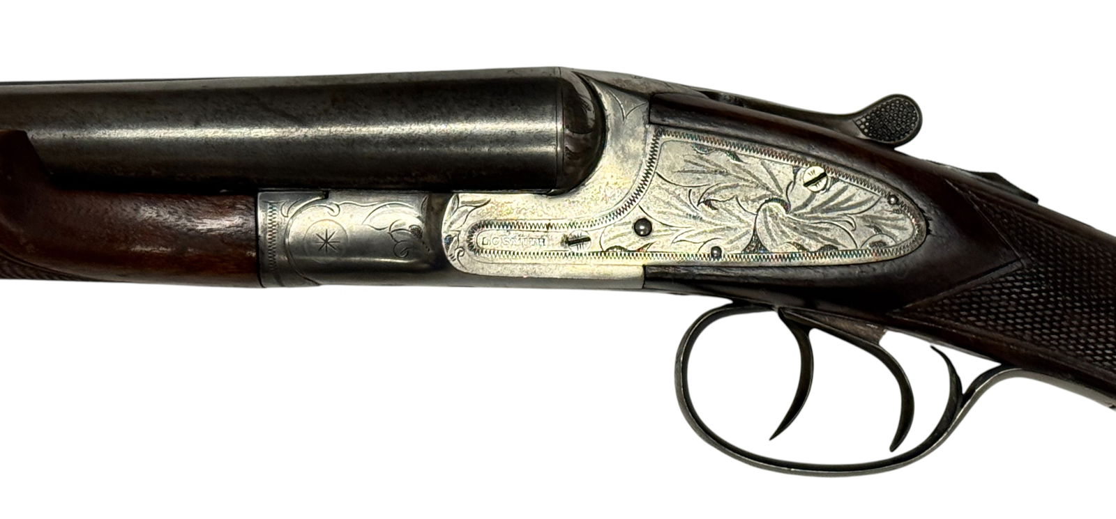 1940s LC Smith Ideal Grade Featherweight 12 GA. SxS Double Barrel Hammerless Shotgun in Case - 18
