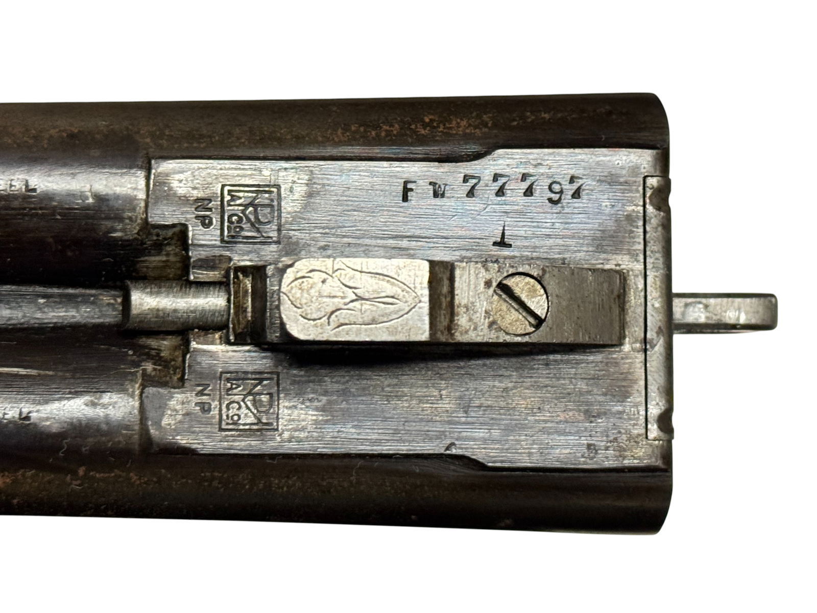 1940s LC Smith Ideal Grade Featherweight 12 GA. SxS Double Barrel Hammerless Shotgun in Case - 8