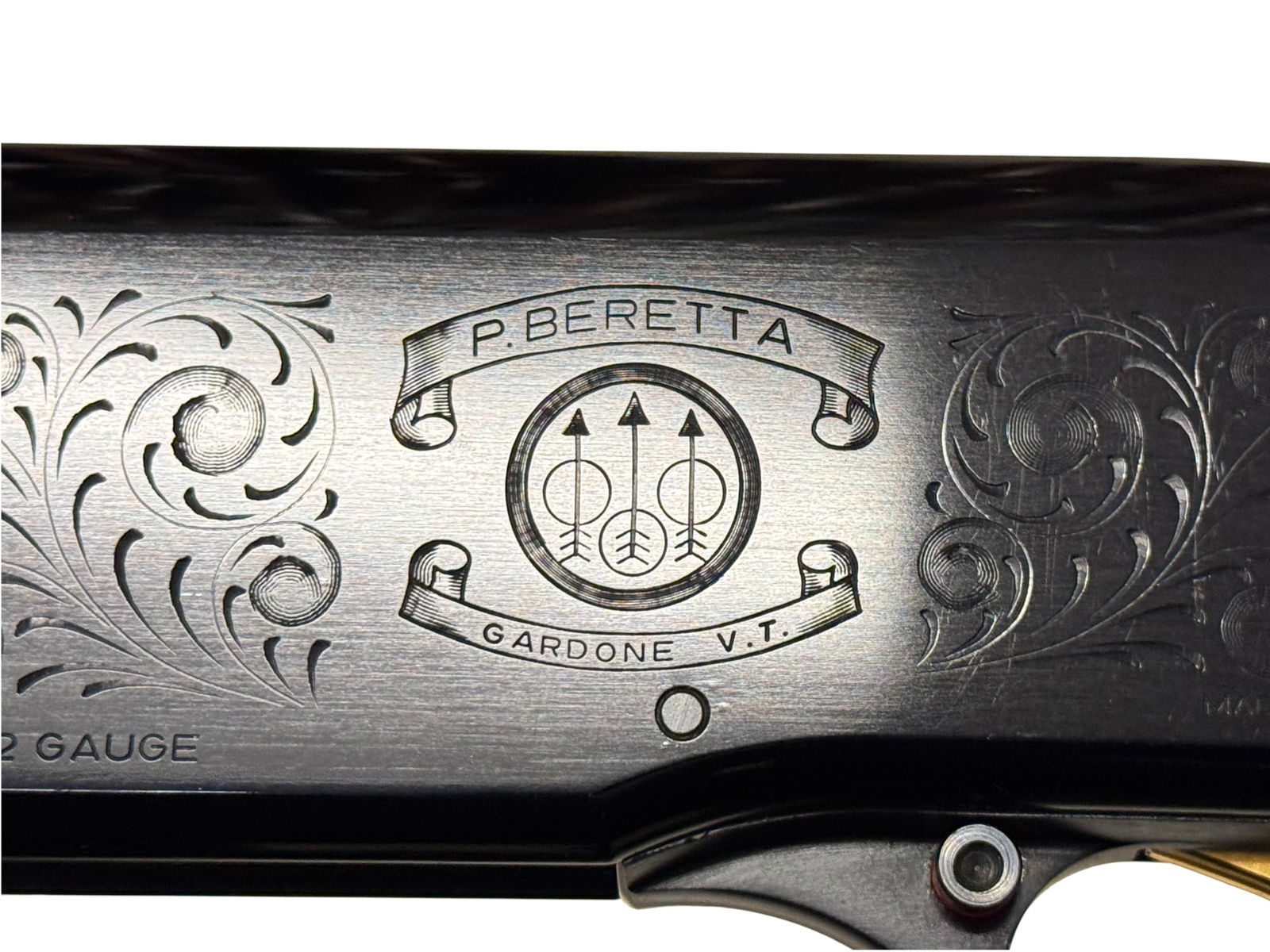 Excellent Beretta Model A L2 Semi-Automatic 12 GA. With Vent Rib - 3