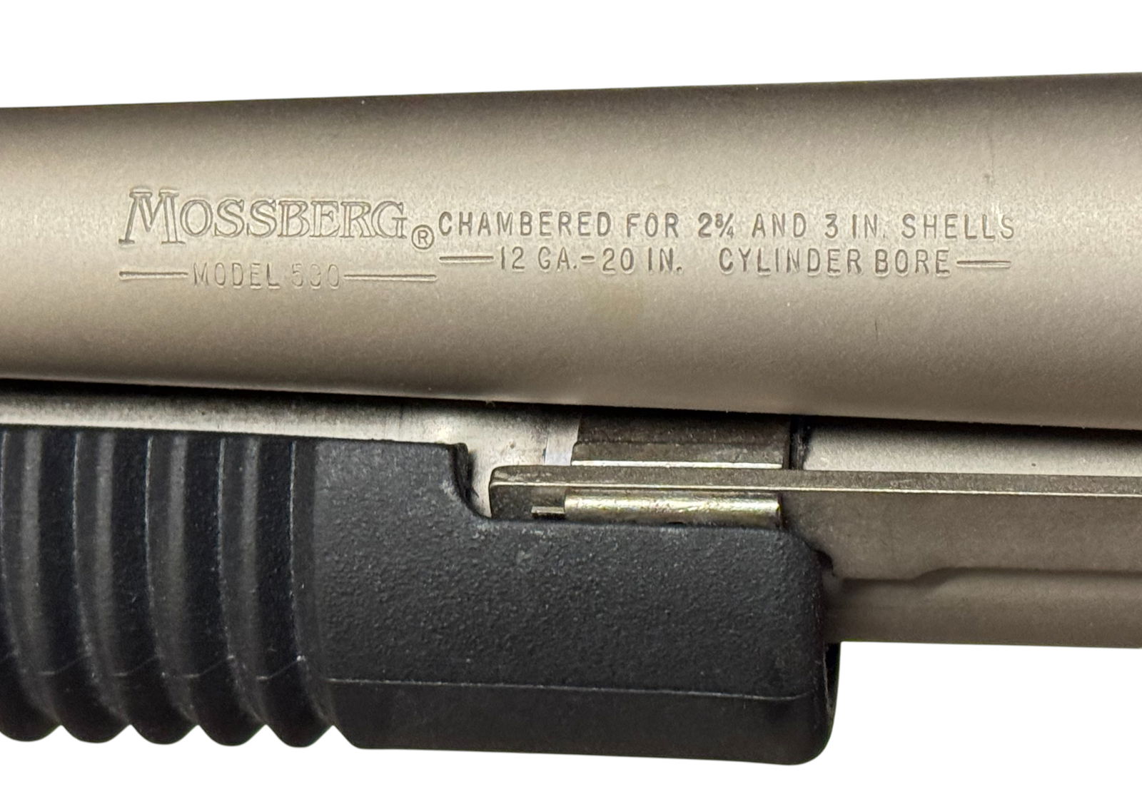 Mossberg Model 500 Mariner Nickel 12 GA. Pump Action Shotgun with Pistol Grip - 3
