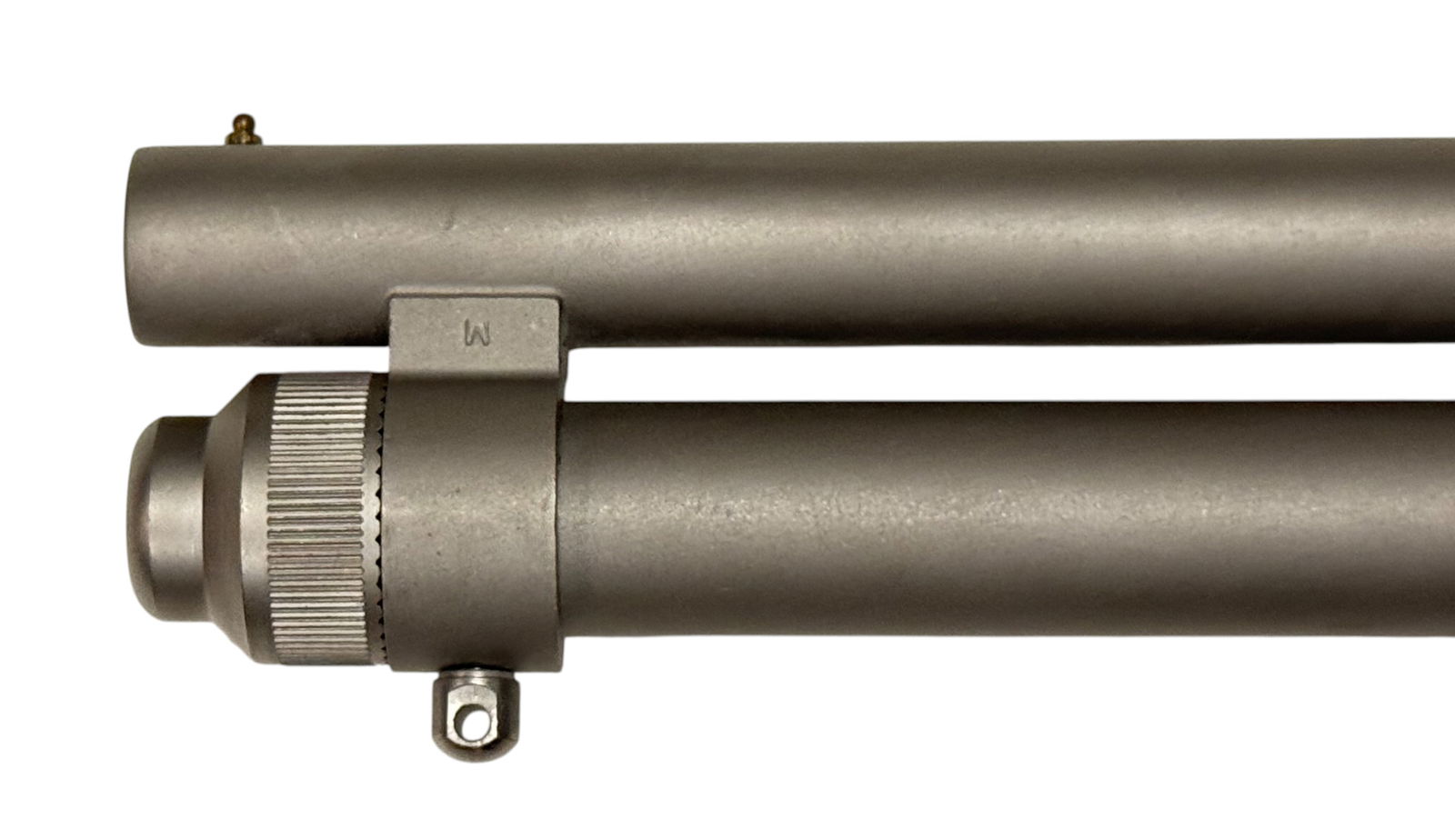 Mossberg Model 500 Mariner Nickel 12 GA. Pump Action Shotgun with Pistol Grip - 7