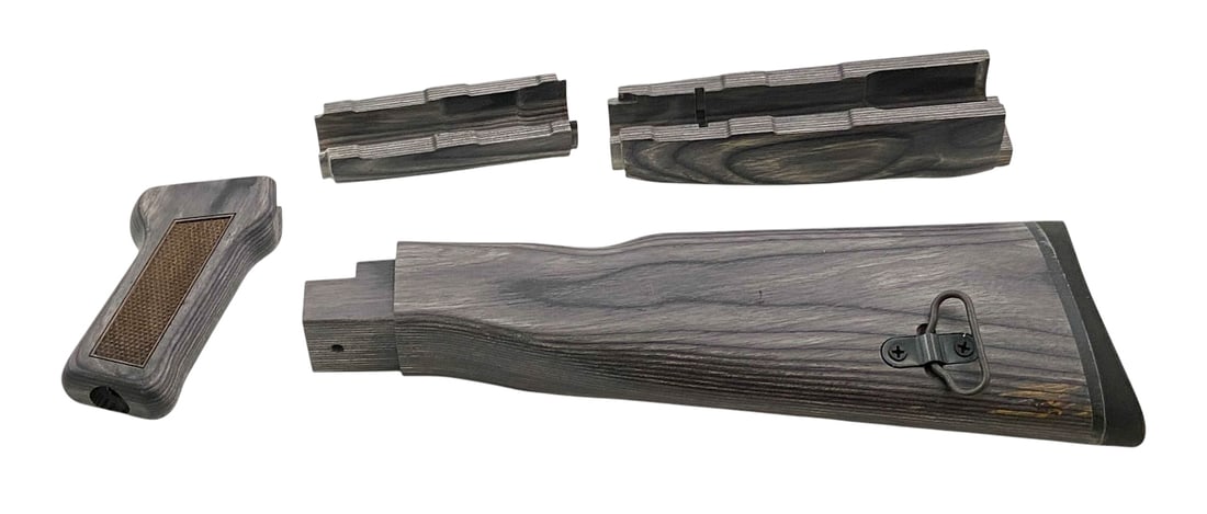 Nice Complete Set of Grey Wolf Wood AK-47 Furniture: See photos 