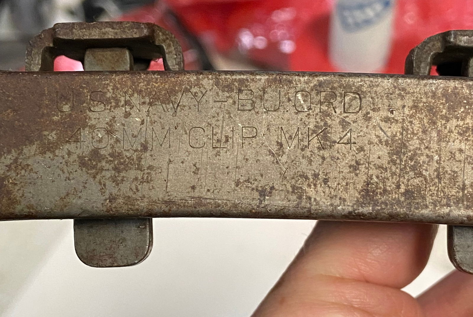 Collectible US Navy Mk3, Mk4, and Mk5 40mm Bofors Clips - 8