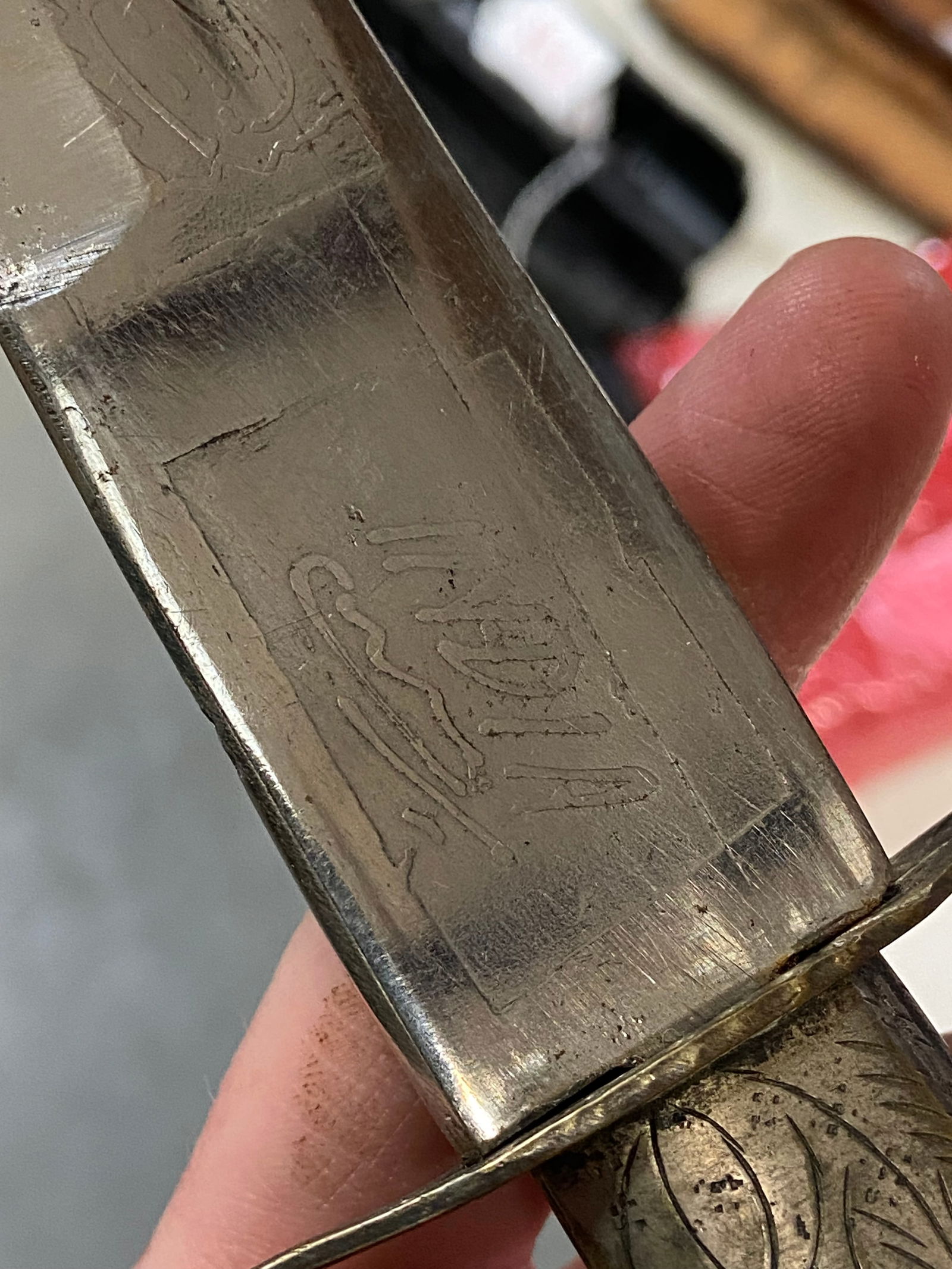 Vintage Antique Curved Indian IEC/352 Knife - 6