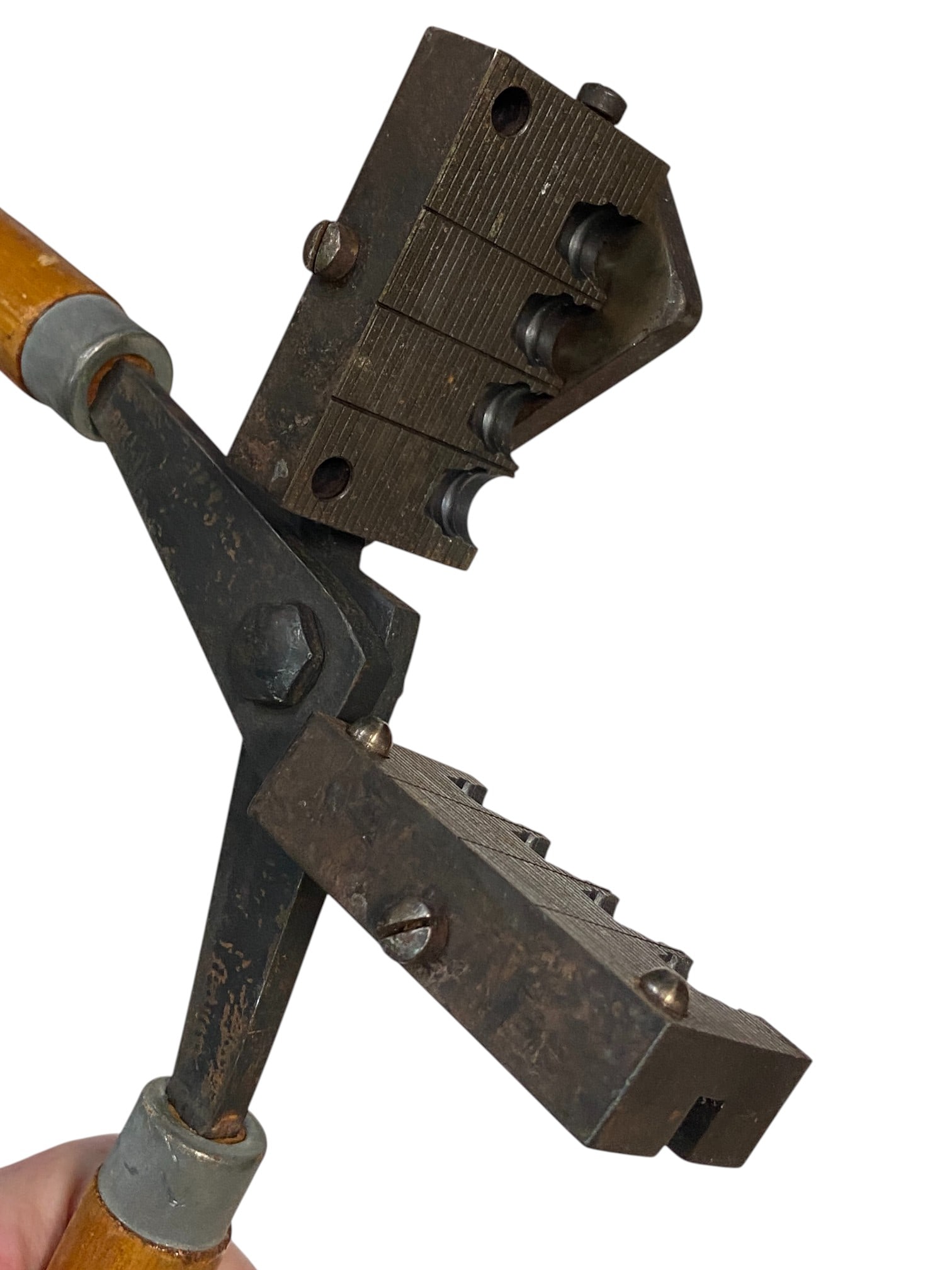 Hensley & Gibbs #130 .452 Bullet Mold 4 Cavity 45 ACP with handles - 3