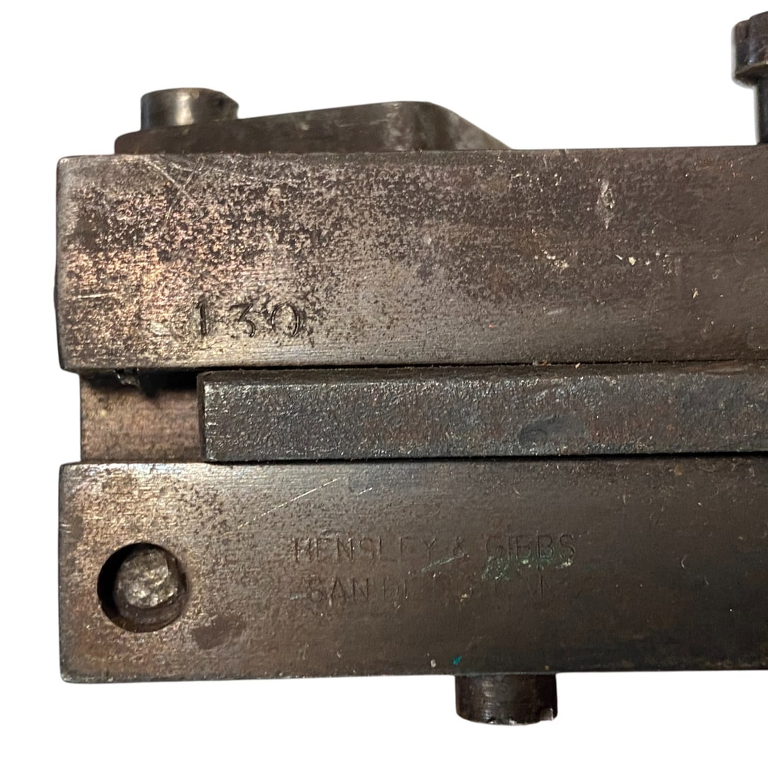 Hensley & Gibbs #130 .452 Bullet Mold 4 Cavity 45 ACP with handles - 5