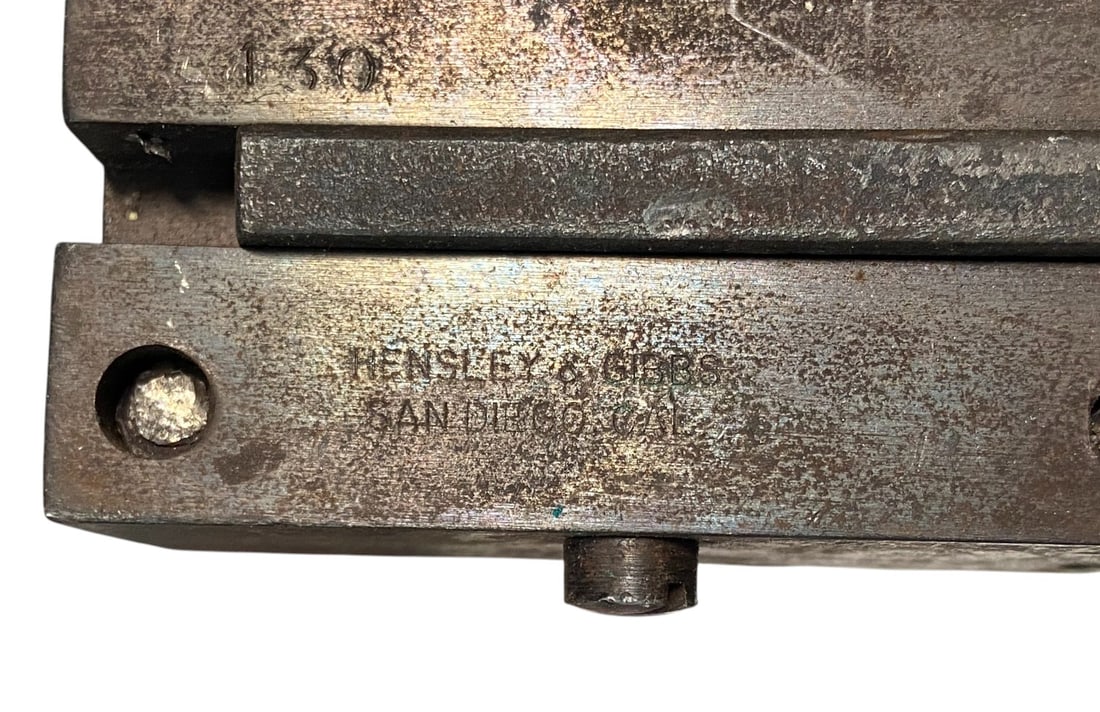 Hensley & Gibbs #130 .452 Bullet Mold 4 Cavity 45 ACP with handles - 6