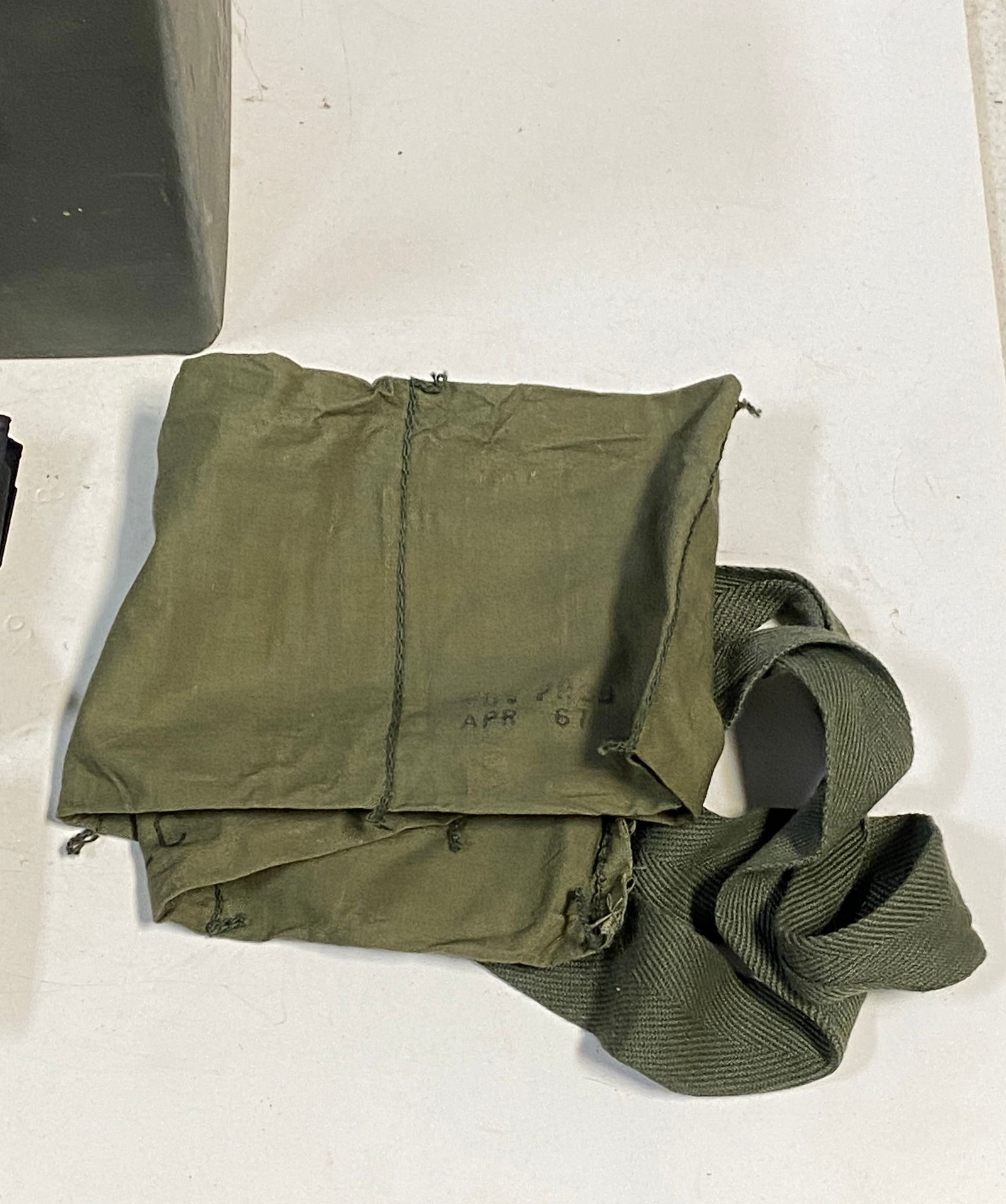 Large lot of M1 Garand Supplies - Sling, Enbloc Clips, Manual, Cleaning Kit, Bandoleer & More - 12