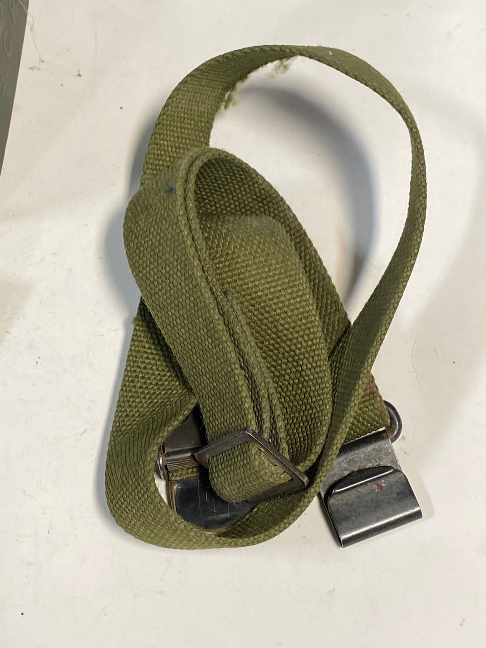 Large lot of M1 Garand Supplies - Sling, Enbloc Clips, Manual, Cleaning Kit, Bandoleer & More - 9