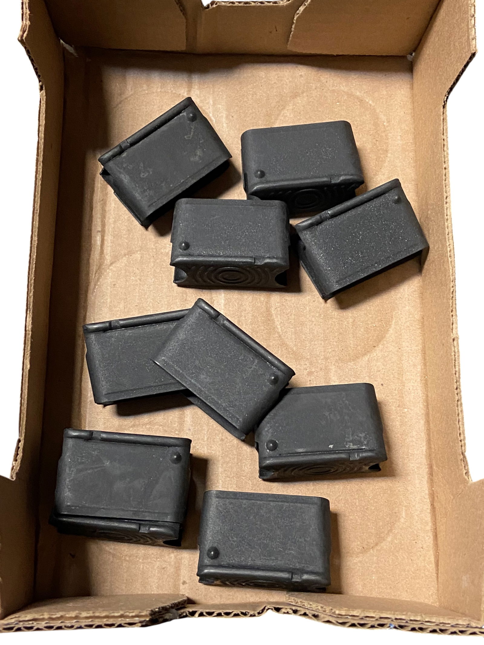 Lot of (10) .30-06 SPRG. 8rd. Enbloc Clips for M1 Garand: See photos