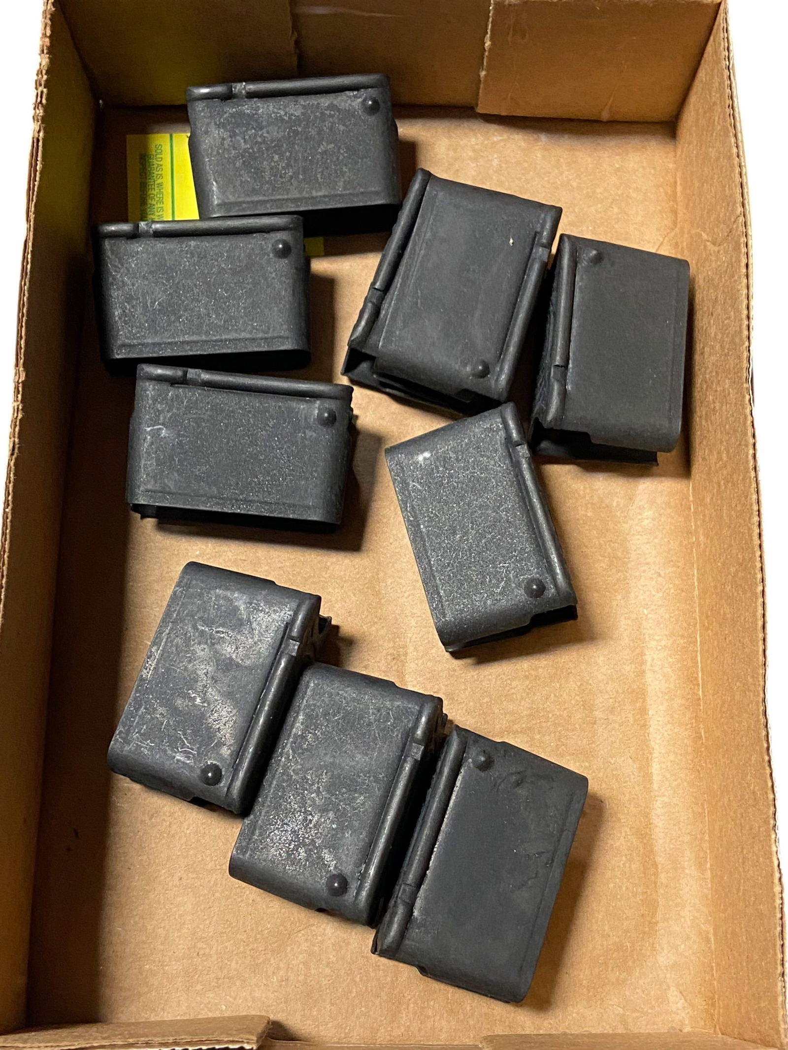 Lot of (10) .30-06 SPRG. 8rd. Enbloc Clips for M1 Garand: See photos 