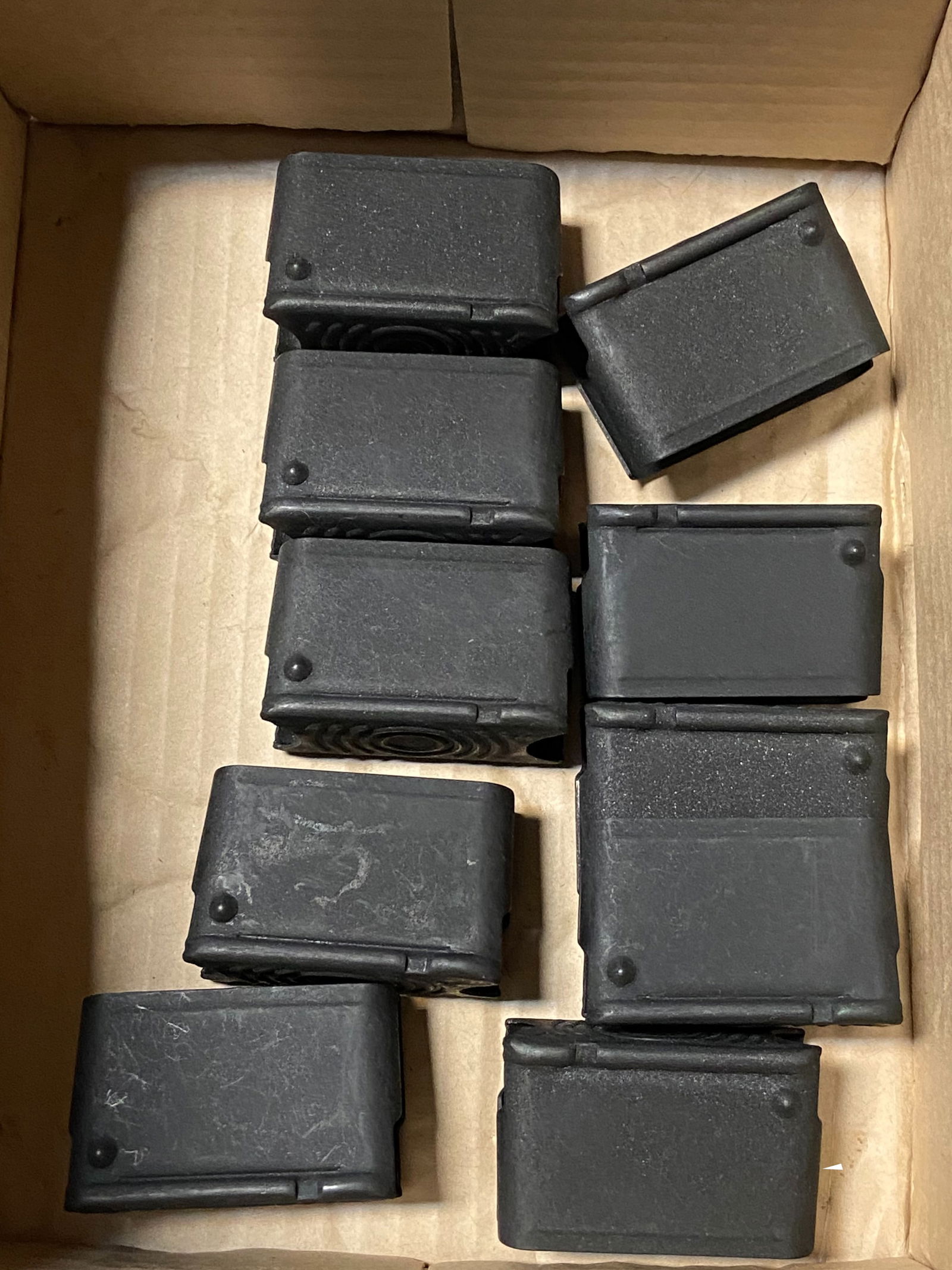 Lot of (10) .30-06 SPRG. 8rd. Enbloc Clips for M1 Garand (1 of 1)