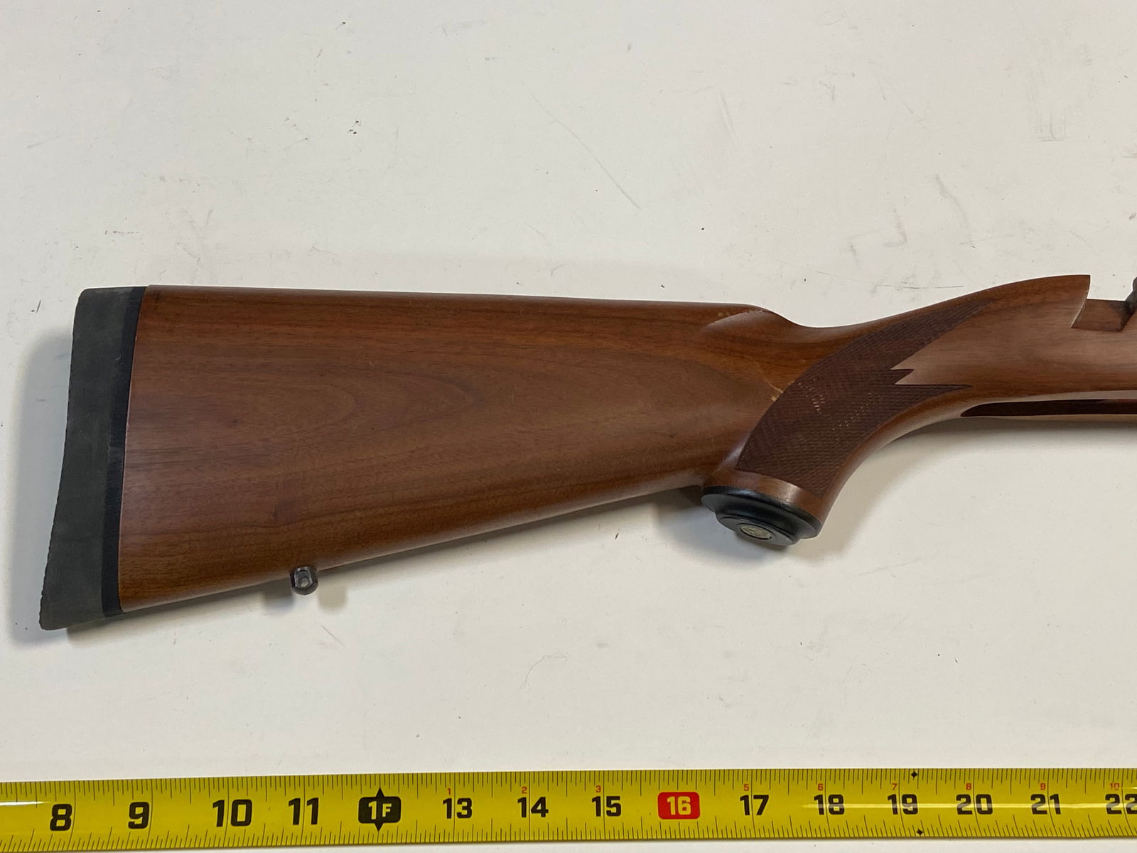 Ruger M77 Wood Checkered Stock - 2