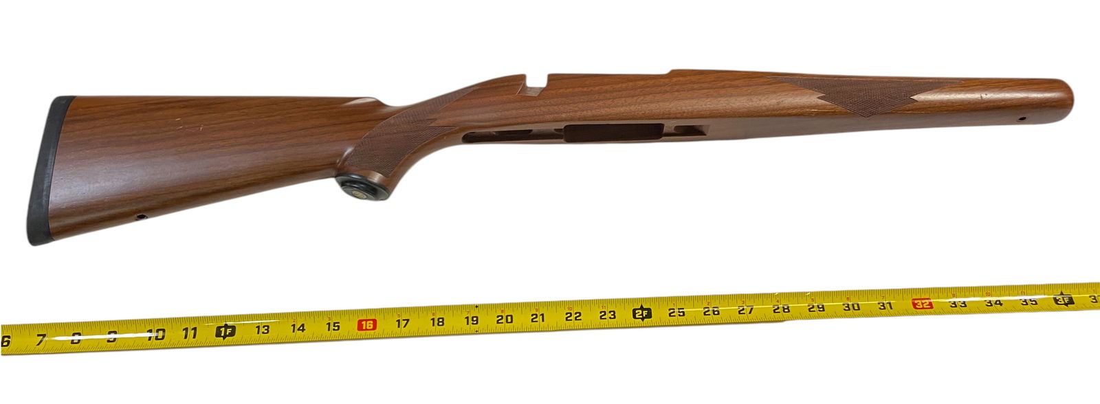 Ruger M77 Wood Checkered Stock: See Photos 
