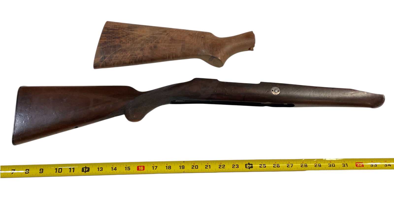 (2) Wood Rifle Stocks: See Photos 