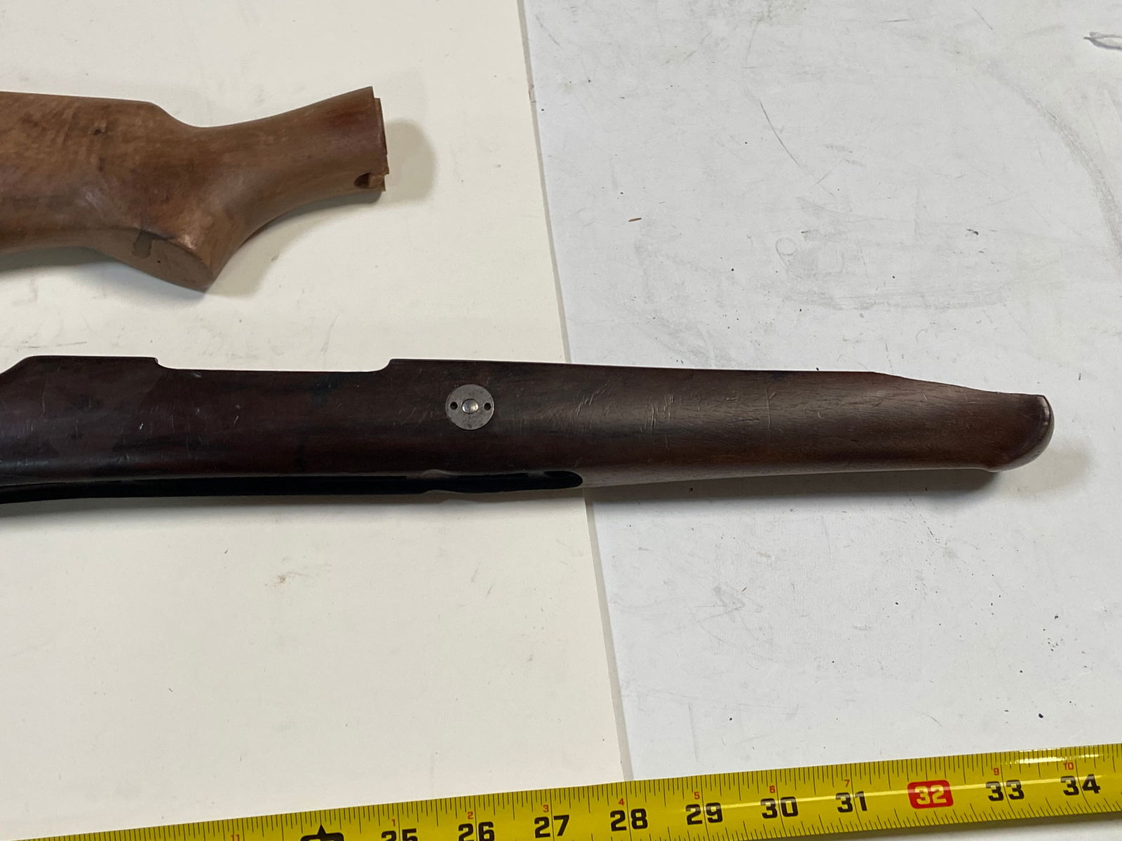 (2) Wooden Gun Stocks - WWI Rifle & Shotgun - 4