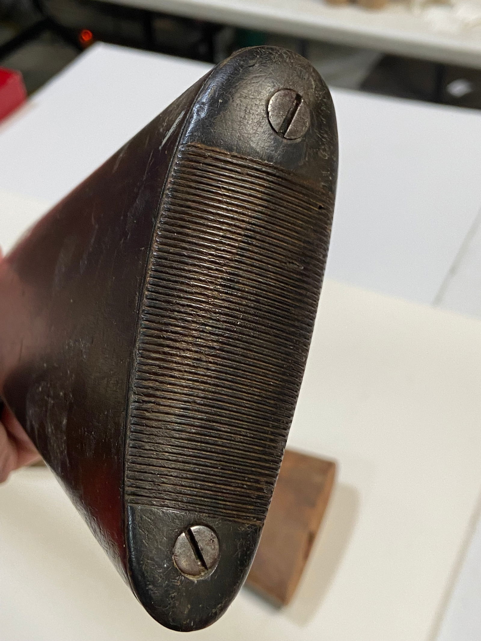 (2) Wooden Gun Stocks - WWI Rifle & Shotgun - 9