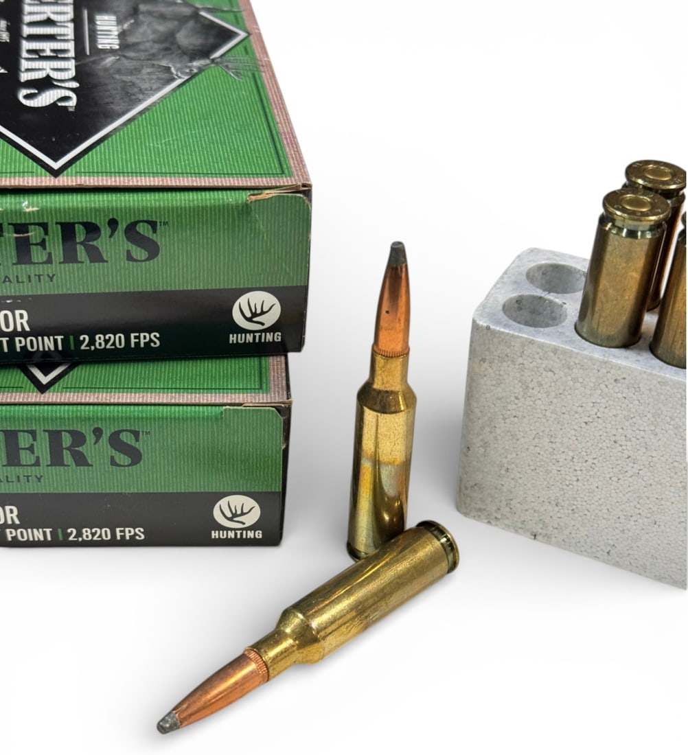 NIB 40rds. of 6.5 CREEDMOOR 129gr. SP Herter's Hunting Ammunition - 2