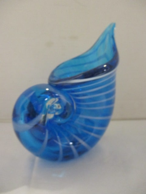 Murano Style Art Glass Cornucopia Form Vase (1 of 7)