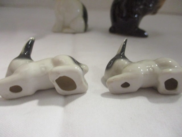 Four Goebel Porcelain Rabbit Figures - 7
