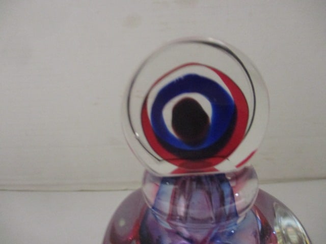 Colorful Art Glass Perfume Bottle - 2