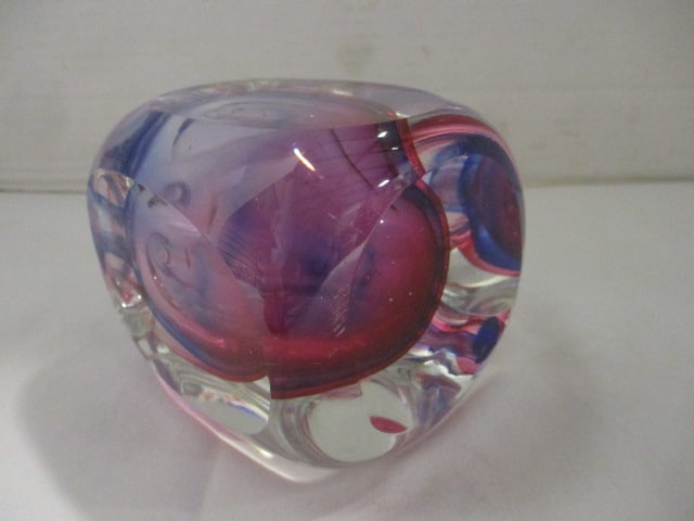Colorful Art Glass Perfume Bottle - 6
