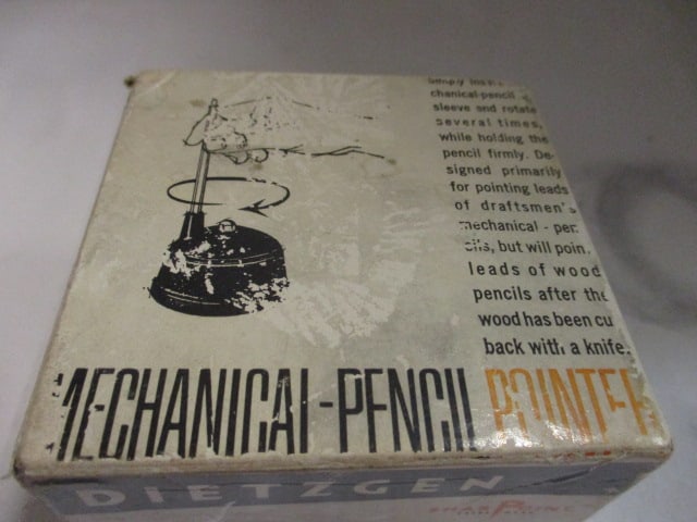 Vintage Fountain Ink Pens, Pencils, Ink Bottle and Drafting Mechanical Pencil Pointer - 9