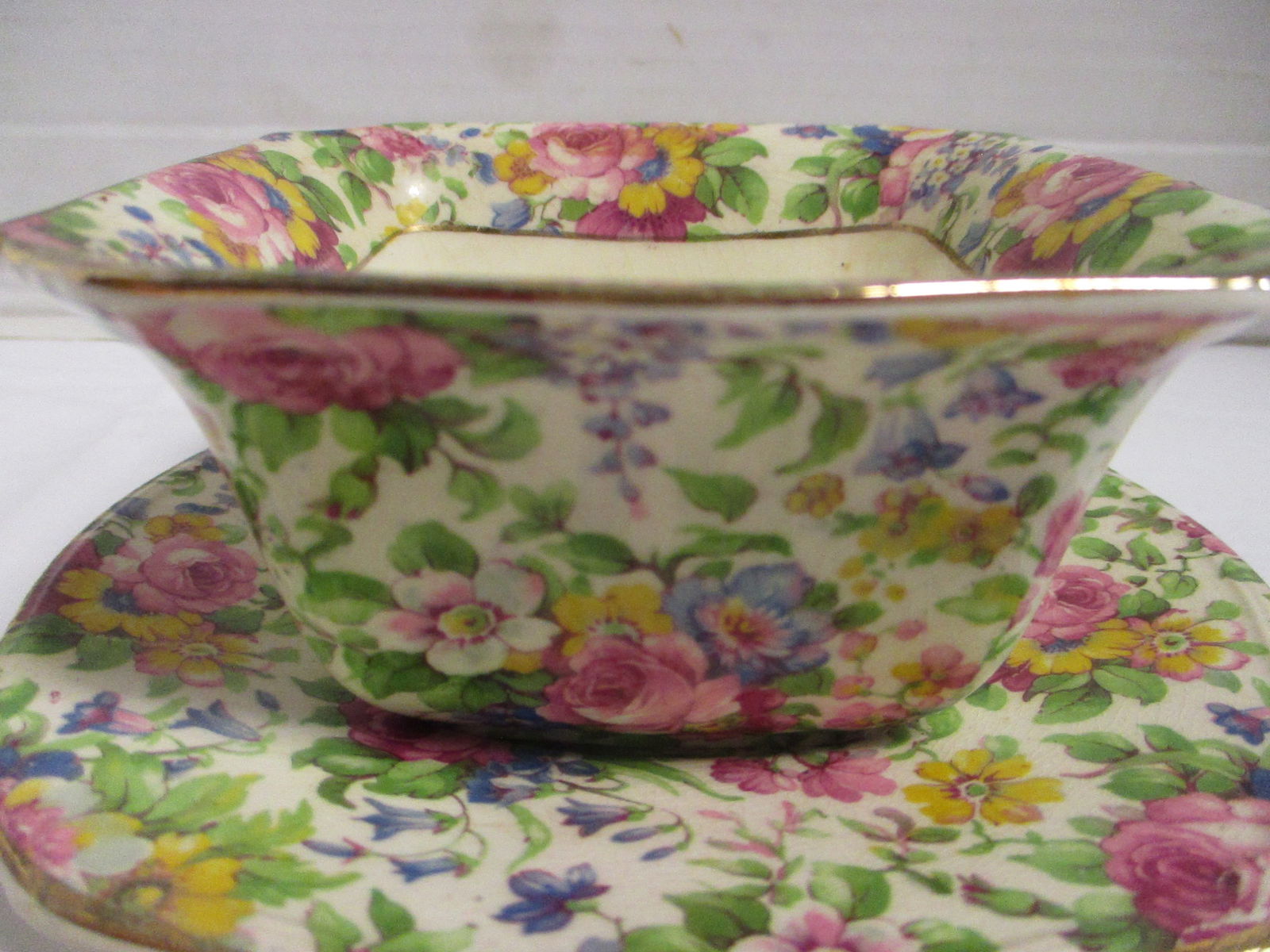 Early 1900's Porcelain Bowls, Creamer and Condiment/Jelly Set - 18